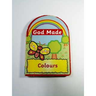 หนังสือปกแข็งมือสอง God Made colours