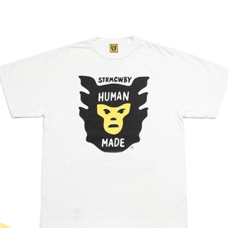 เสื้อยืดแขนสั้น พิมพ์ลายโลโก้ HUMAN MADE 19SS สไตล์คลาสสิก สําหรับผู้ชาย และผู้หญิง