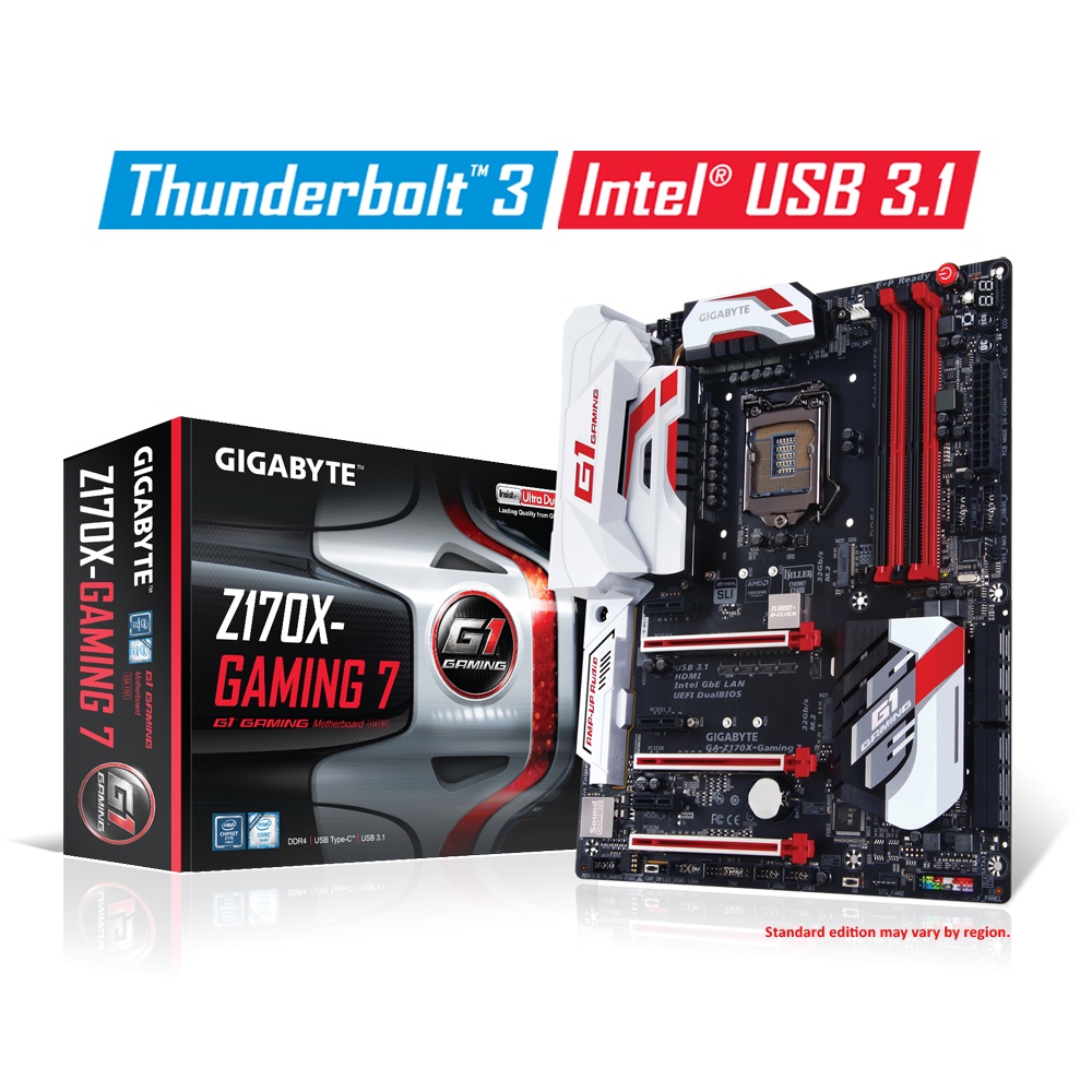 MAINBOARD (เมนบอร์ด) 1151 GIGABYTE Z170X GAMING 7 ตัวท็อป พร้อมส่ง