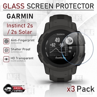 MLIFE กระจก 2.5D - นาฬิกา Garmin instinct 2s / 2s Solar ฟิล์มกันรอย กระจกนิรภัย - Premium 2.5D Curved Tempered Glass