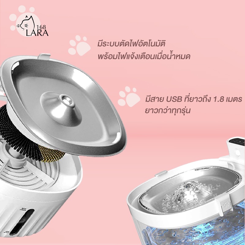 🌈แผ่นกรองน้ำพุรุ่นไร้สาย​ ( M04 )​ กรองรุ่น1