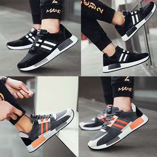 NMD รองเท้า ผ้าใบ แฟชั่น ผู้ชาย ลำลอง ราคา ถูก สวยๆ พร้อมส่ง เท่ๆ ที่นิยม กําลังฮิต ตอนนี้  2018 รุ่น PSN NMD R1