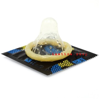 &lt;พร้อมส่ง&gt;52 มม. ถุงยางอนามัยแบบมีปุ่ม  (dot condom 52 mm)