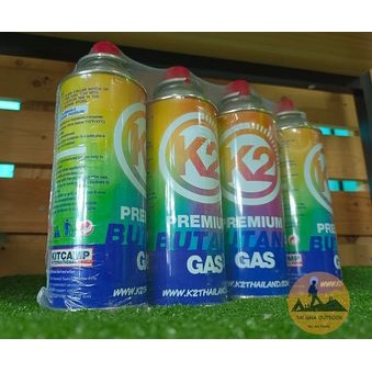 K2 GAS Rainbow color แก๊สกระป๋องยาว แคมป์ปิ้ง