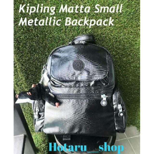 Kipling Matta Small Metallic Backpack กระเป๋าเป้ขนาดกำลังดี
