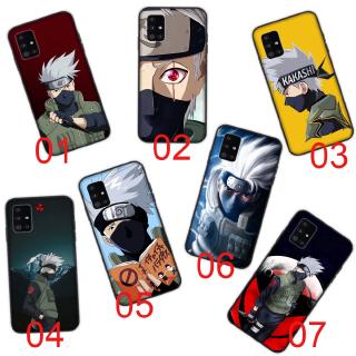 เคสโทรศัพท์มือถือแบบนิ่ม ลายนารูโตะ Kakashi สีดํา สําหรับ Samsung Galaxy Note 8 20 10 9 Ultra Lite Plus