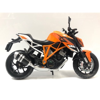 โมเดลรถ 1:12 มอไซต์ KTM1290 Super Duke R Maisto โมเดลของขวัญของเล่นทำมือ ตกแต่งโต๊ะ เด็กผู้ชาย