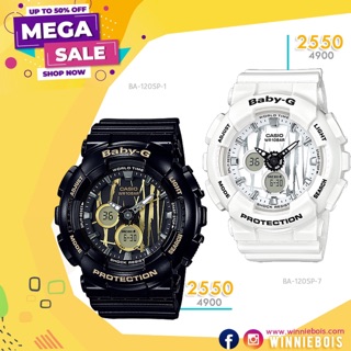 นาฬิกาคาสิโอ Casio Baby-G BA-120SP 👍 | ถูก แท้ ชัวร์ | 👍 รับประกัน 1 ปี