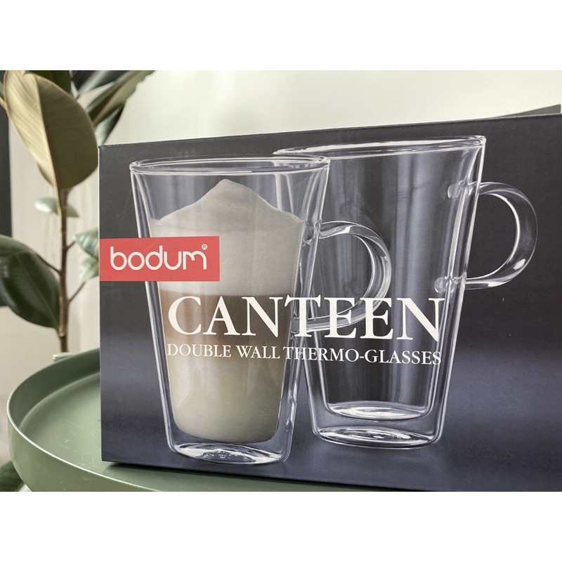 แก้วกาแฟ แก้วสองชั้น ของแท้ แบรนด์ bodum Canteen Double Wall Thermo-Glasses