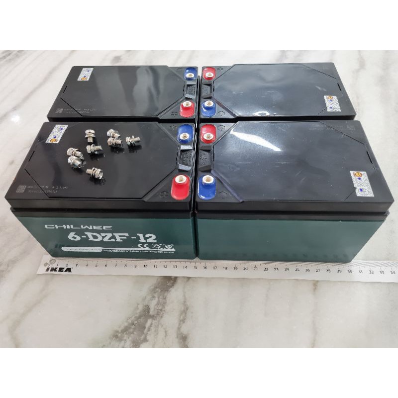 แบตเตอรี่​คุณภาพ​AAAขนาด12V12Ahสำหรับรถจักรยานไฟฟ้า