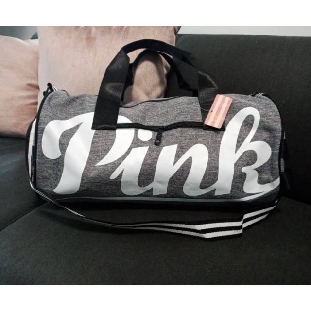 VICTORIA'S SECRET PINK GYM DUFFLE BAG Shopee Thailand
