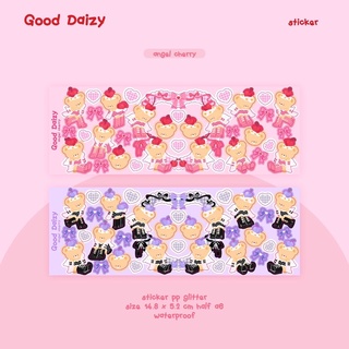 [พร้อมส่ง]🌈🌟sticker angel cherry สติกเกอร์ แบรนด์ Good Daizy