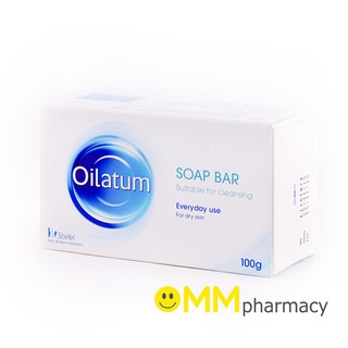 Oilatum Soap Bar 100 g. สบู่ก้อนสูตรอ่อนโยน