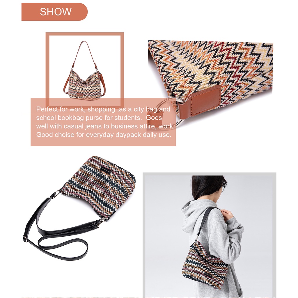 David Jones Paris กระเป๋าสะพายข้าง เเฟชั่นสำหรับผู้หญิง