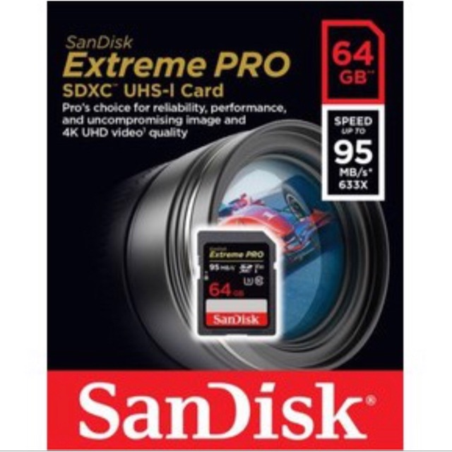 SanDisk Extreme Pro SD Card 64GB