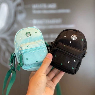 starbucksจุด สตาร์บัค 2020Eco-สีเขียวสีดำlogoพวงกุญแจกระเป๋าเล็กกระเป๋าเงินเหรียญน่ารักมินิ