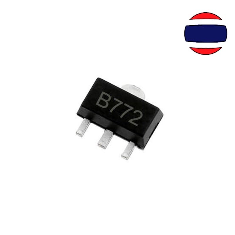 5pcs SOT89 2SD882 2SB772 SOT89 D882 B772 772 882 SMD SOT-89 TRANSISTOR