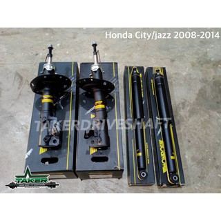 Monroe โช๊คอัพ หน้า หลัง Honda City/ Honda Jazz GE ปี 08-14 MONROE OESPECTRUM