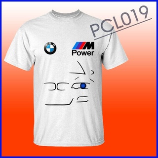 เสื้ ใหม่ เสื้อยืดลําลอง ผ้าฝ้าย แขนสั้น ระบายอากาศ ทรงสลิมฟิต ลาย Bmw M3 Siluet Gildan สําหรับผู้ชายS-5XL