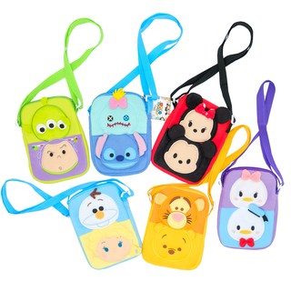 Disney ลิขสิทธิ์แท้ Tsum Tsum  กระเป๋าสะพายข้าง รหัส CA07