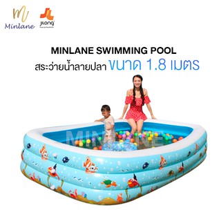 Ally Baby Jilong Swimming pool สระว่ายน้ำ ลาย ปลา