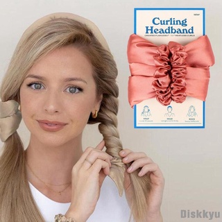 Flexible Heatless Curling Rod Long Medium Hair Curl Ribbon Sleeping DIY Headband Women Hair Curl Rod Lazy Curlers, Wave Tools