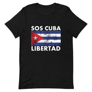 เสื้อยืด พิมพ์ลาย Appreal Sos Cuba Libertad คุณภาพสูง สําหรับผู้ชายS-5XL