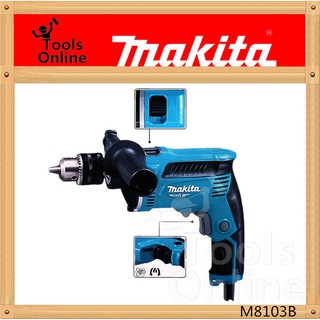 Makita สว่านไฟฟ้า 2 ระบบ หัวขนาด 4 หุน รุ่น M8103B รุ่นใหม่ ของแท้