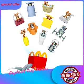 2021 McDonalds Happy Meal Tom &amp; Jerry, Jerry, Russia, Chile, Canada the latest ชุดของเล่นสําหรับเด็ก/ผู้ใหญ่