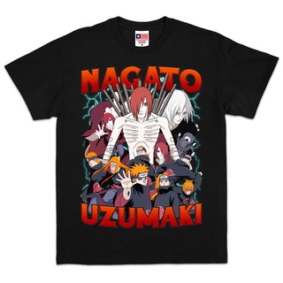 เสื้อยืด ลายการ์ตูนนารูโตะ Uzumaki Aka Pain Akatsuki Bootleg Vol. 1 30s พรีเมี่ยม 24s 20s สําหรับผู้ชาย