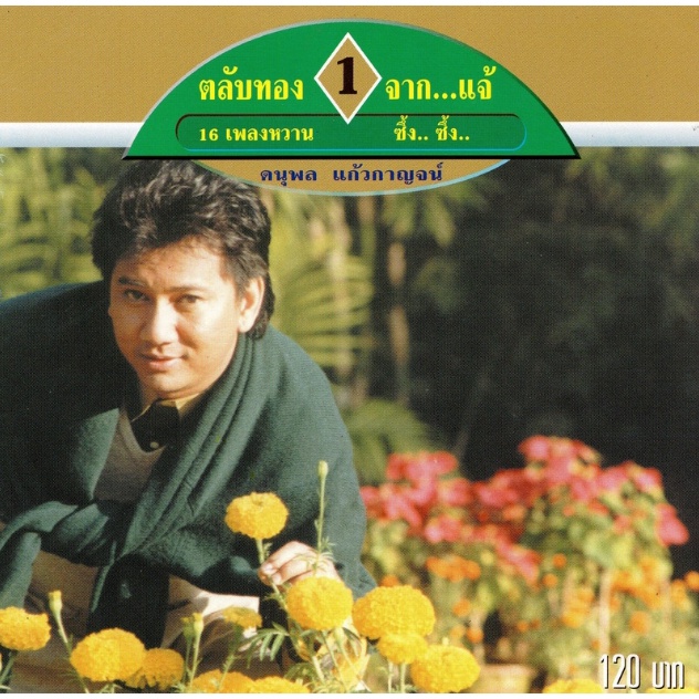 แผ่นซีดี เพลงไทย แจ้ ดนุพล แก้วกาญจย์ (ตลับทอง 1 ) จาก...แจ้