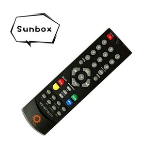 รีโมทกล่องดิจิตอลทีวีsunbox