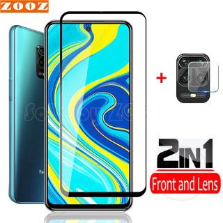 Xiaomi Redmi 9 9A 9C Note 9s 9 8 Pro Note9 Note9s Note9Pro Note8Pro Redmi9A Redmi9C Redmi9 Camera Lens Protective Film + Tempered Glass Screen Protector 2-in-1 Protective Glass Protectors for Redmi Note 9s 9 8 Pro Redmi 9 A C 9C 9A