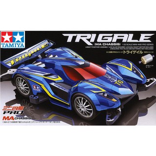 โมเดลรถรางทามิย่า 1/32 Tamiya Mini 4WD TA18638 Trigale (MA Chassis)