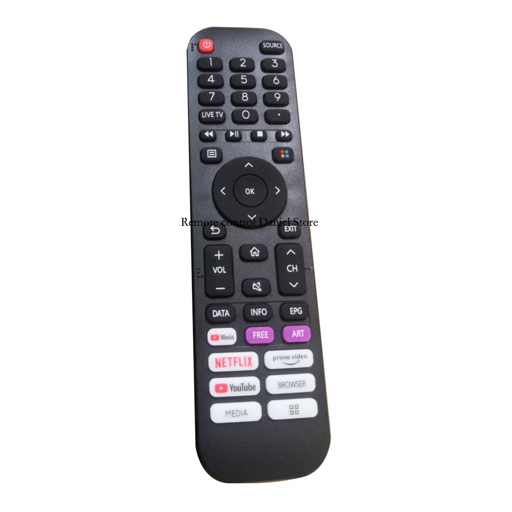สมาร์ททีวีรีโมทคอนโทรลสําหรับ Hisense EN2D30H 43H6G 50H6G 55H6G 65H6G EN2N30H 50A7300F 55A7300F 55A7