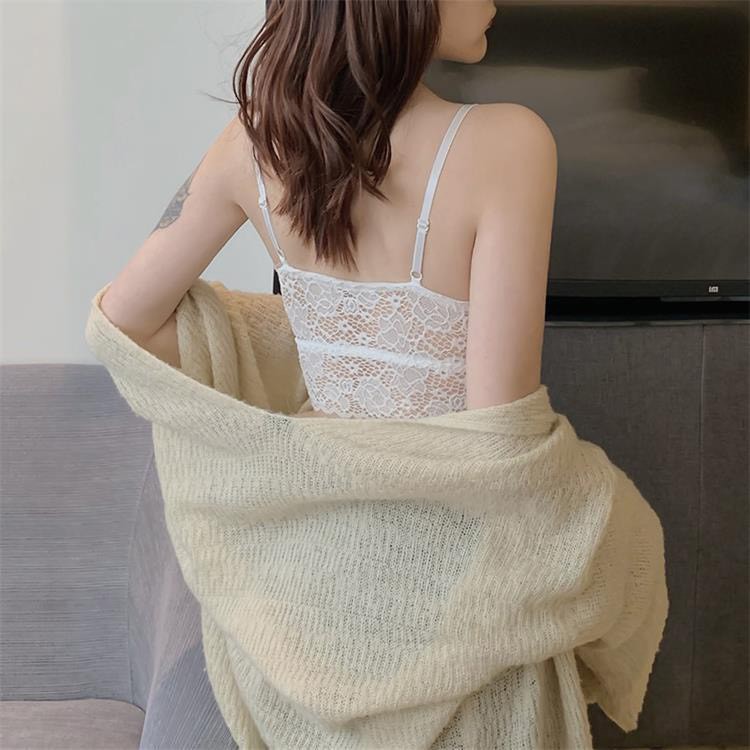 ชุดชั้นใน บราลูกไม้ สายเดี่ยว เว้าหลัง รุ่นB025 เก็บทรงนมได้ดี ผ้าใส่สบาย พร้อมส่ง - รูปที่ 2