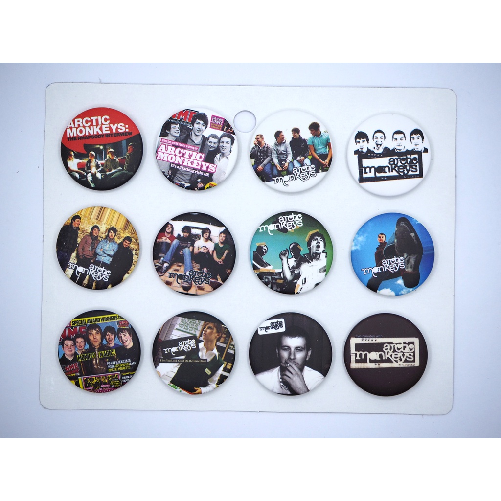 เข็มกลัด Arctic Monkeys อาร์คติก มังกี้ (Badge Set)