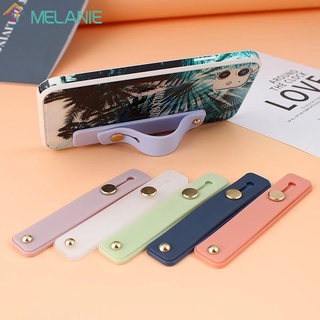 Candy Colors Self-adhesive Soft Wristband Desktop Phone Holder /  Portable Phone Stand