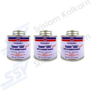 Permatex แชล็ค SUPER300 form-a-gasket sealant 118ml (3 units)