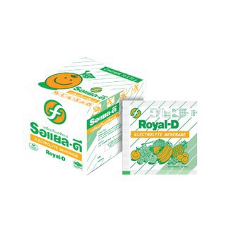 ROYAL-D 50X25GMสำหรับผู้เสียเหงื่อ ออกกำลังกาย ท้องเสีย หรือผู้ที่ต้องการความสดชื่น .