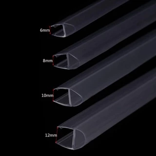 ALPIN แถบปิดผนึกยางหน้าจออาบน้ําแบบพกพาสําหรับห้องน้ําประตูกระจก Weatherstrip