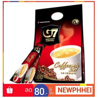 จีเซเว่น กาแฟปรุงสำเร็จ ชนิดผง 3 อิน1 ขนาด 16กรัม แพ็คละ100ซอง+++G7 Coffeemix 3 in1 16g/each 100each/pack+++