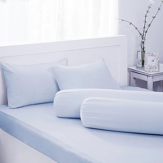 🔥ยอดนิยม!! B&amp;K ผ้าปูที่นอน ไมโคร สีขาว ขนาด 6 ฟุต 5 ชิ้น Besico Bedding Set White Color 6FT 5 PCS