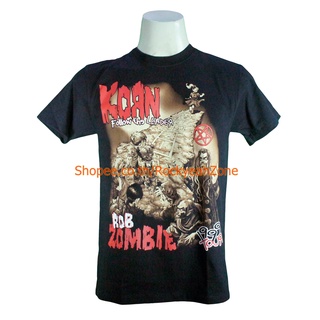 เสื้อวง KORN เสื้อไซส์ยุโรป คอร์น PTA1801 เสื้อวงร็อค เมทัล สากล Rockyeah