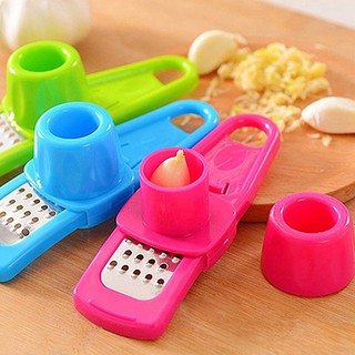 Multifunctional Garlic Ginger Grinding Tool Cutter Grater Cooking Kitchen Gadget