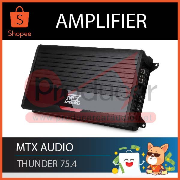 แอมป์ MTX audio THUNDER 75.4