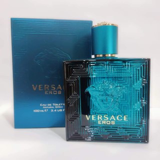 【ของแท้ 💯% 】⚡️ส่งฟรี 🚚 น้ำหอม Versace Eros EDT 100 ml. *กล่องขาย*