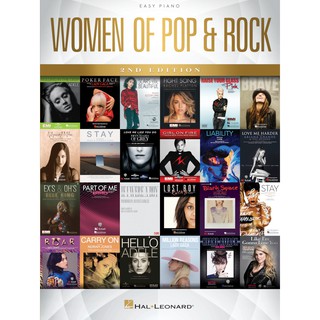 WOMEN OF POP &amp; ROCK – 2ND EDITION#HL 00237684