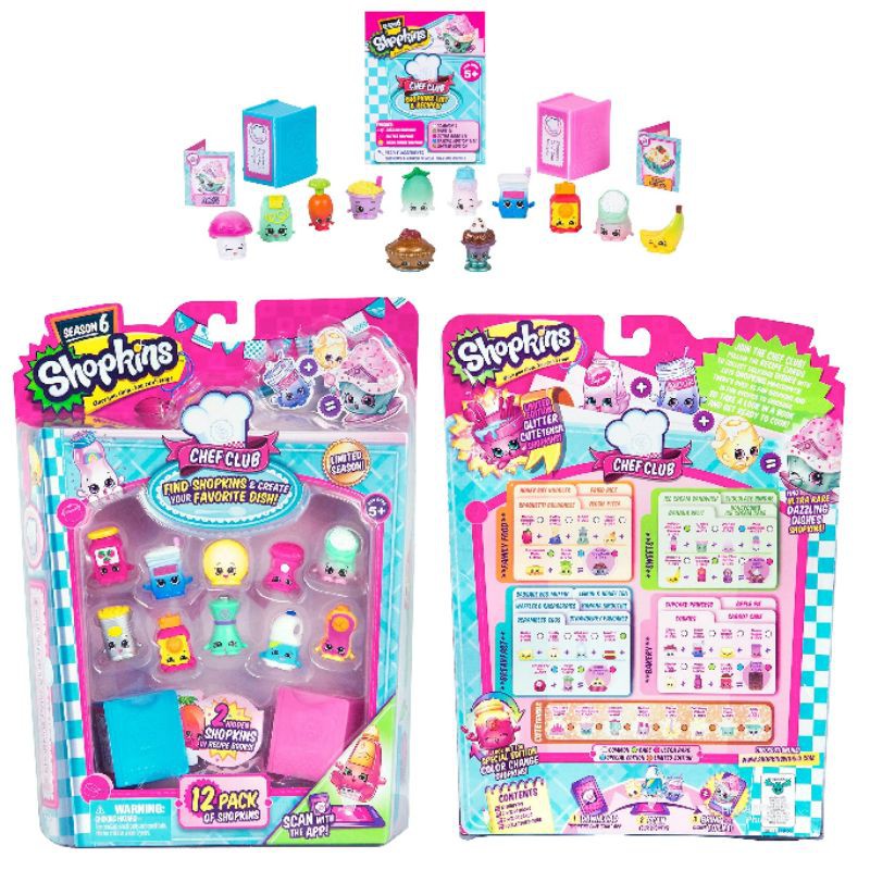 SHOPKINS CHEF CLUB SEASON 6 - ต้นฉบับ