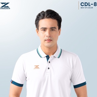 CDL-8 เสื้อโปโลชาย ยี่ห้อ CADENZA เสื้อทำงานชาย เสื้อทำงานออฟฟิศ เสื้อทำงานสีล้วน SET 2